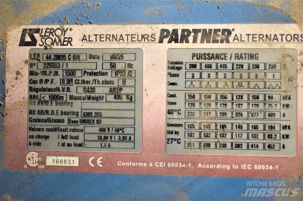 Sdmo R165 Дизелови генератори
