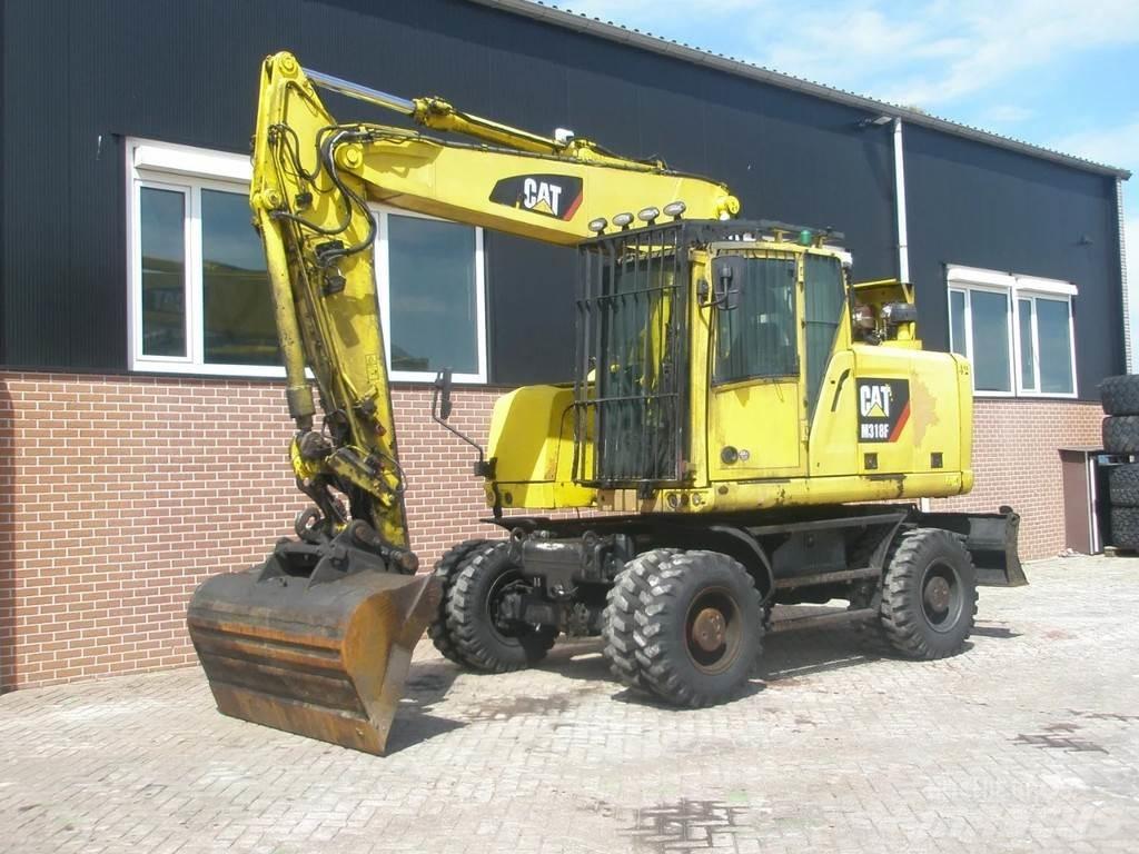 CAT M318F Колесни екскаватори