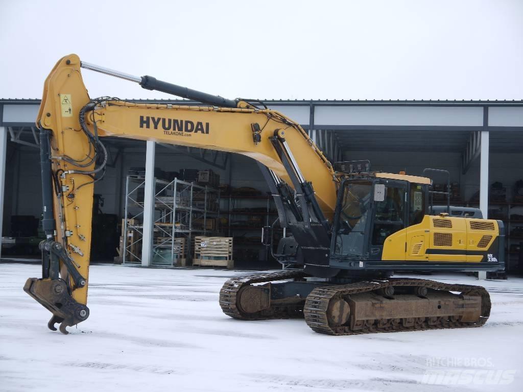 Hyundai HX 330 L Верижен екскаватор