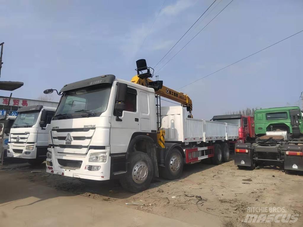 Howo 375 8X4 Автокранове