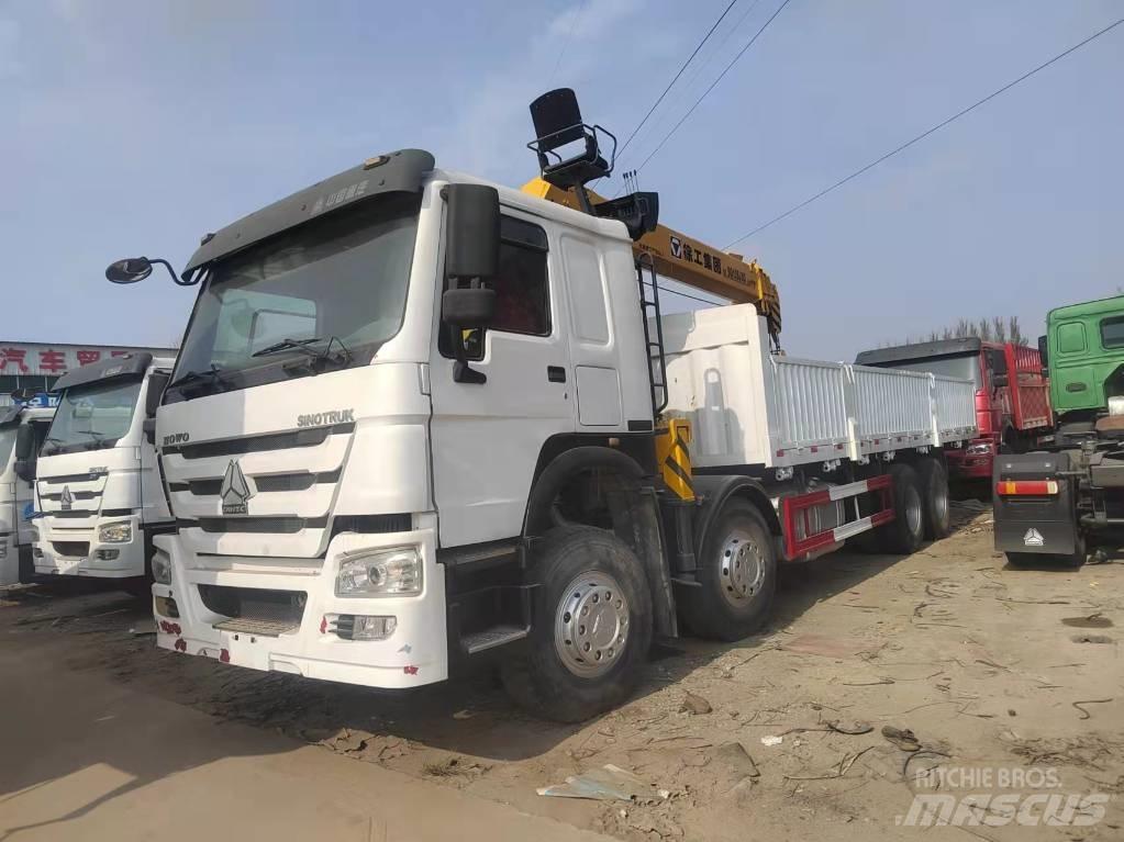 Howo 375 8X4 Автокранове