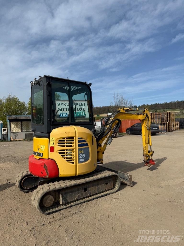 Komatsu PC 26 MR Мини екскаватори < 7 т