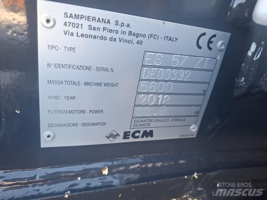 ECM ES 57 ZT Мини екскаватори < 7 т