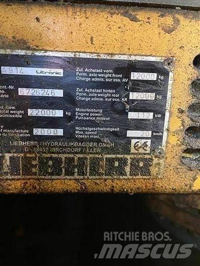 Liebherr A914 Специални екскаватори