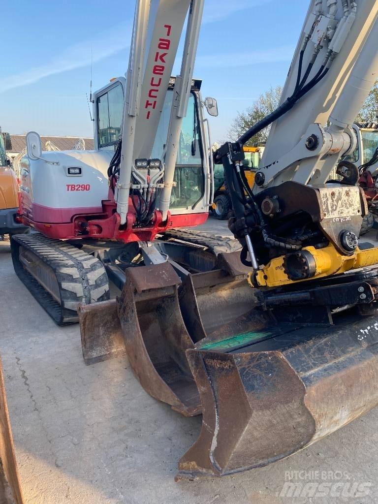 Takeuchi TB 290 Мини екскаватори < 7 т