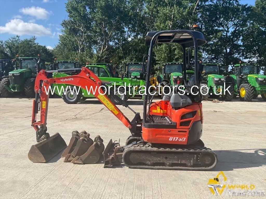 Kubota U 17-3 Мини екскаватори < 7 т