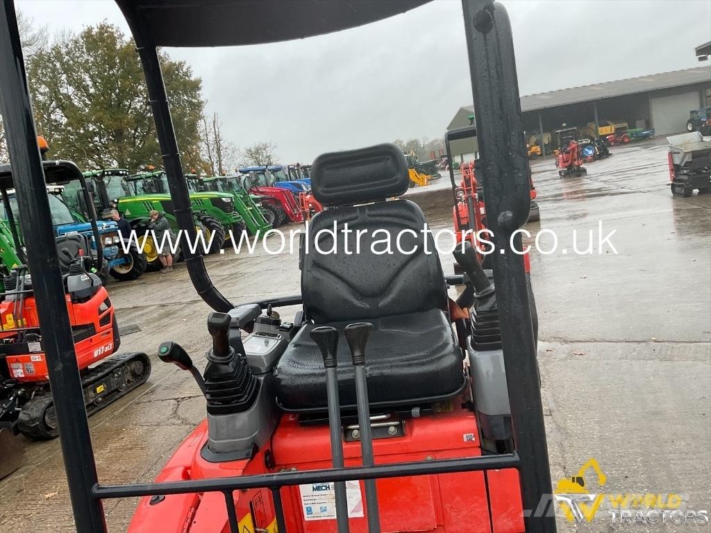 Kubota U 17-3 Мини екскаватори < 7 т