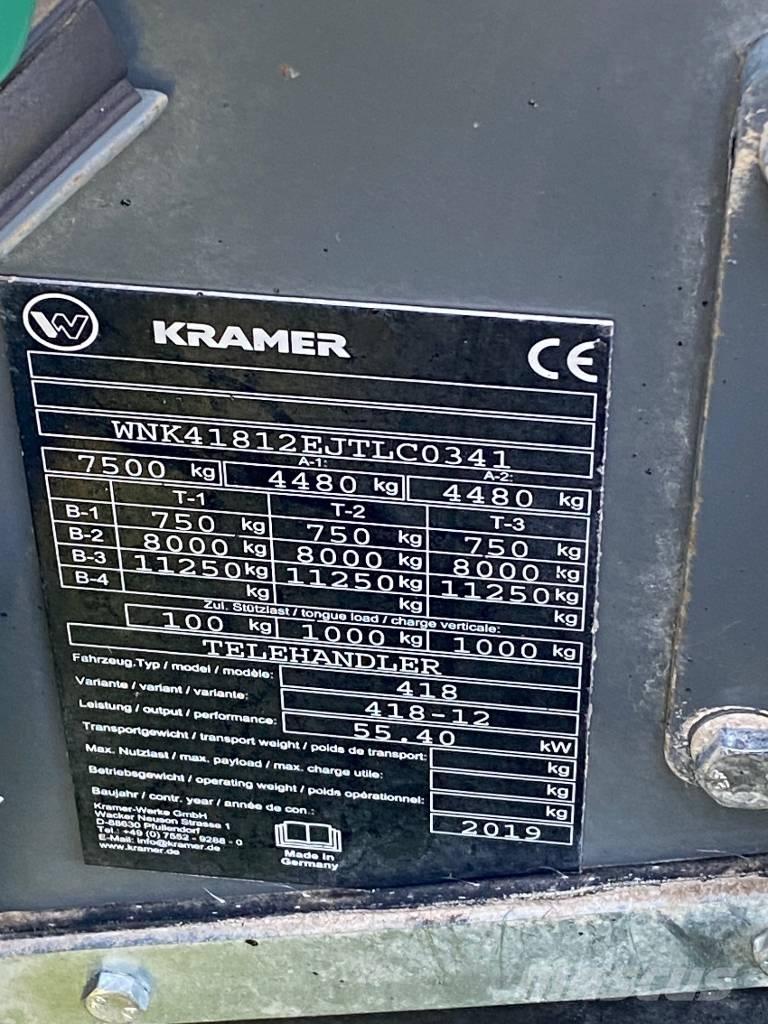 Kramer KT 276 Телескопични товарачи за селското стопанство