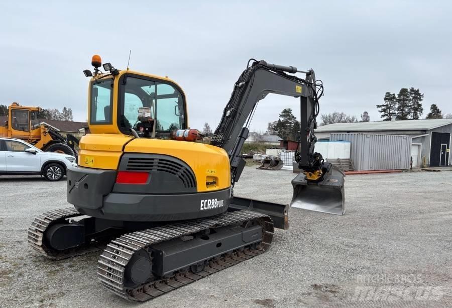 Volvo ECR 88 PLUS Верижен екскаватор