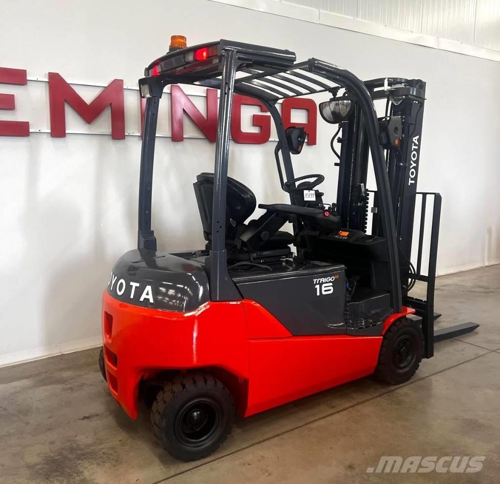 Toyota 10891 8FBM16T Електрически вилични кари-повдигачи