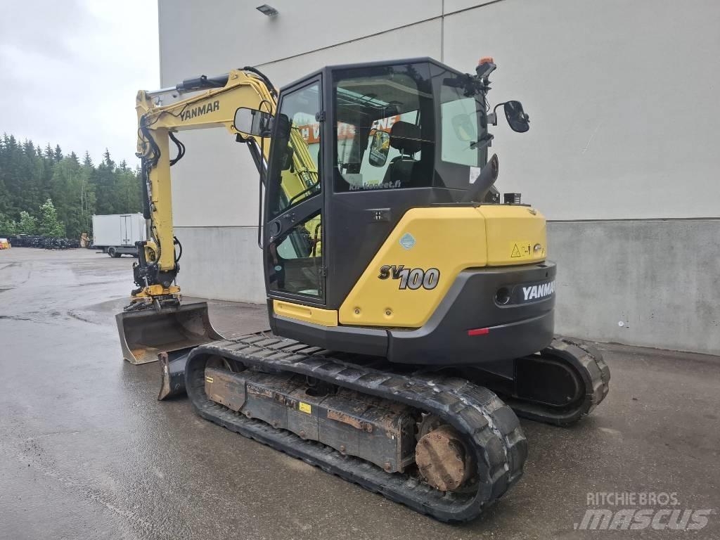 Yanmar SV 100-2A Средни екскаватори 7т - 12т
