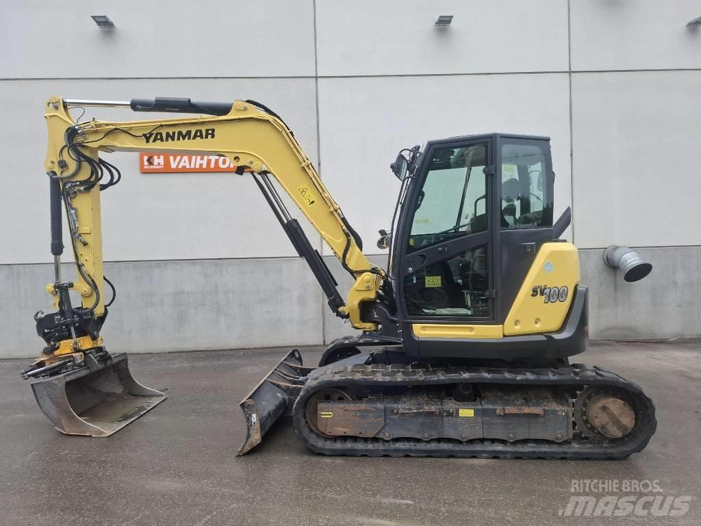 Yanmar SV 100-2A Средни екскаватори 7т - 12т