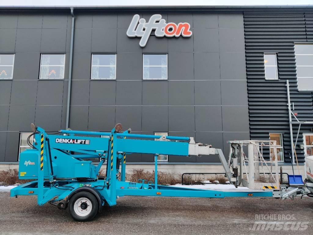 Denka-Lift DL18 Моторизирани платформи с ремарке