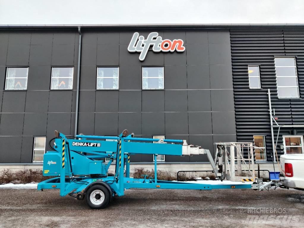 Denka-Lift DL18 Моторизирани платформи с ремарке