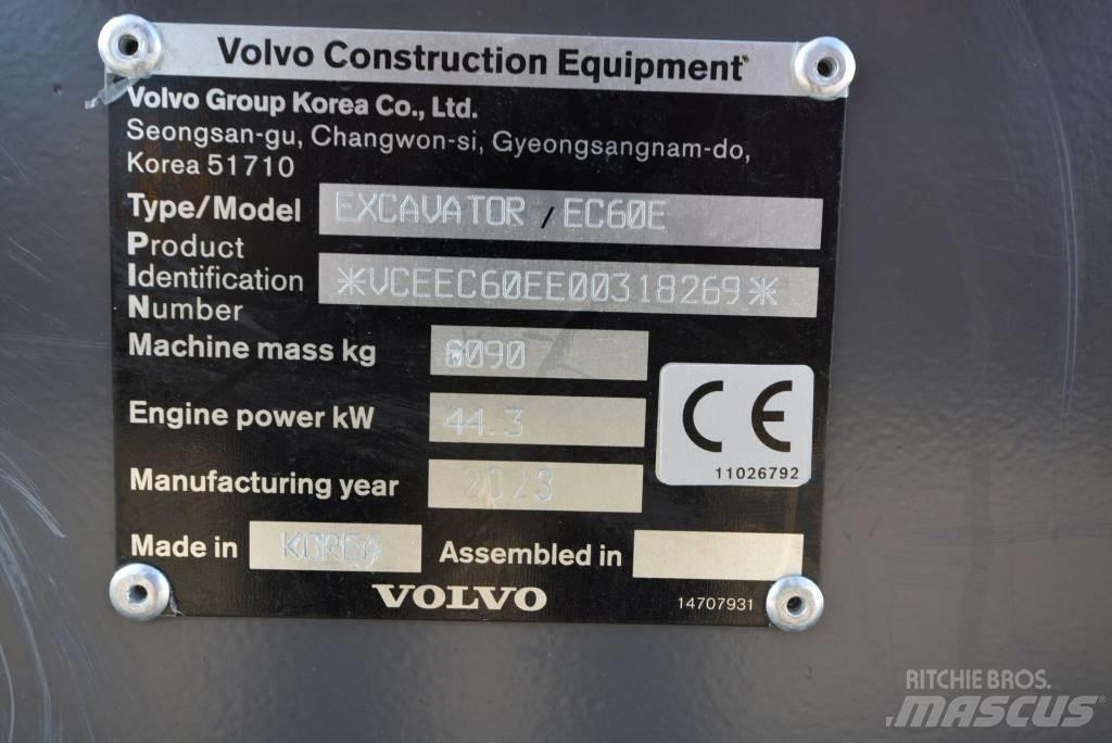 Volvo EC 60 E Мини екскаватори < 7 т