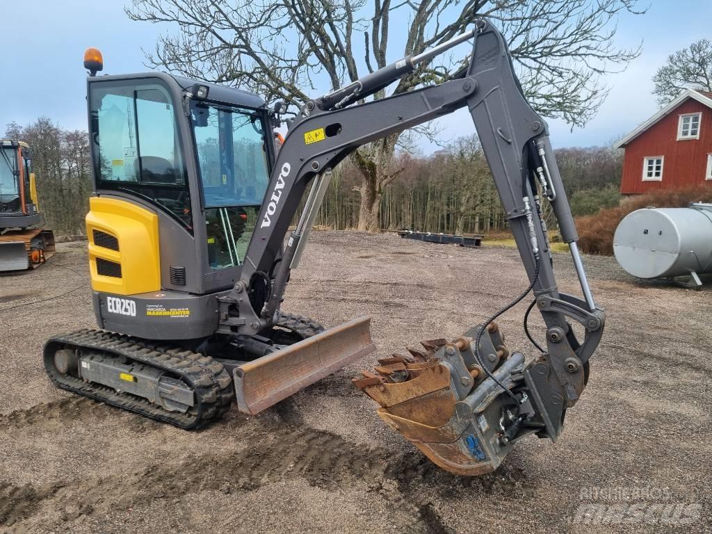 Volvo ECR25 D Мини екскаватори < 7 т