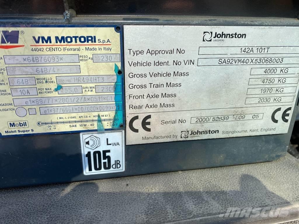 Johnston 142 A Автоматични метачки с четки