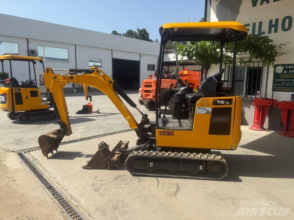 JCB 16 C-1, 740h Мини екскаватори < 7 т