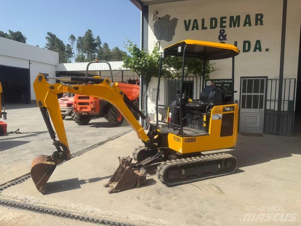 JCB 16 C-1, 740h Мини екскаватори < 7 т