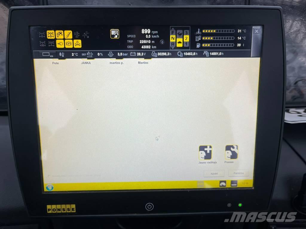 Ponsse Buffalo 8W Форуардери