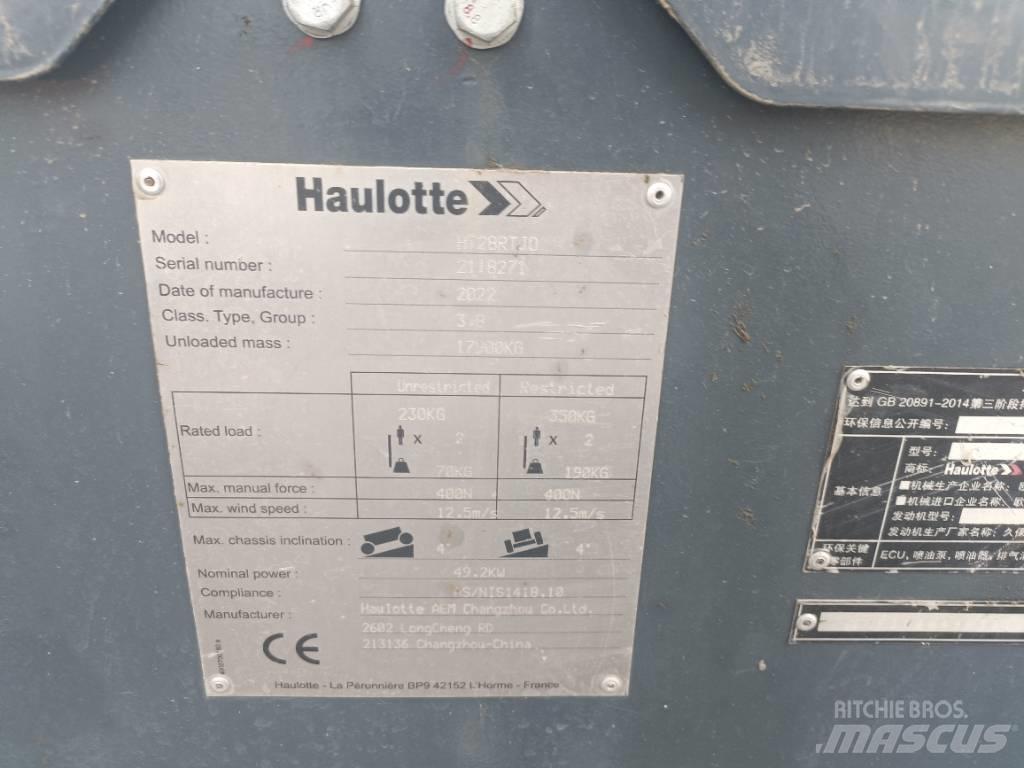 Haulotte HT28RTJO Телескопични повдигачи
