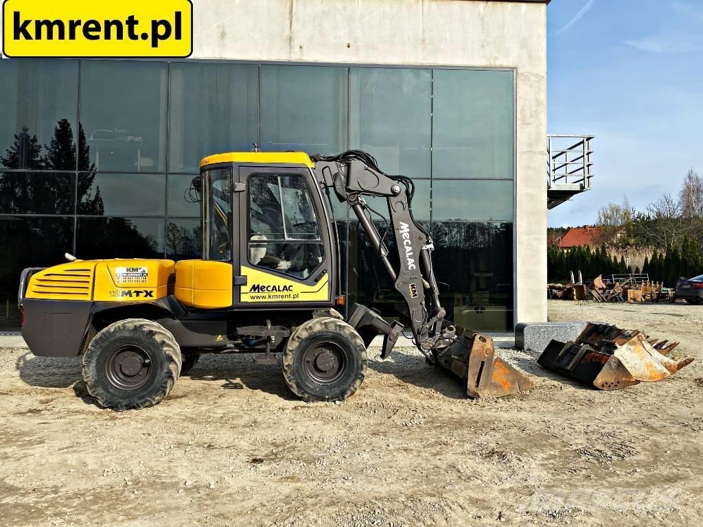 Mecalac 12 M TX Товарач със заден ексватор