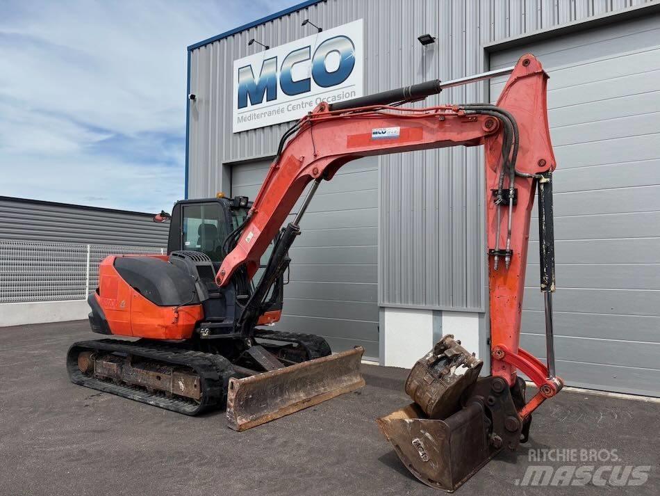 Kubota KX 080-4 Средни екскаватори 7т - 12т