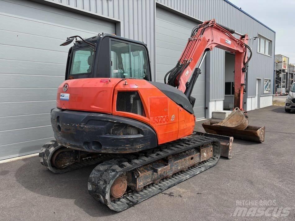 Kubota KX 080-4 Средни екскаватори 7т - 12т