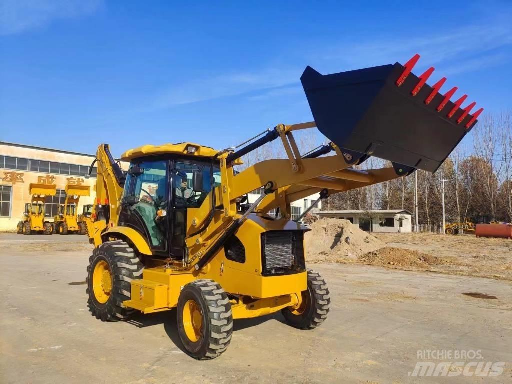 JCB 4CX Товарач със заден ексватор