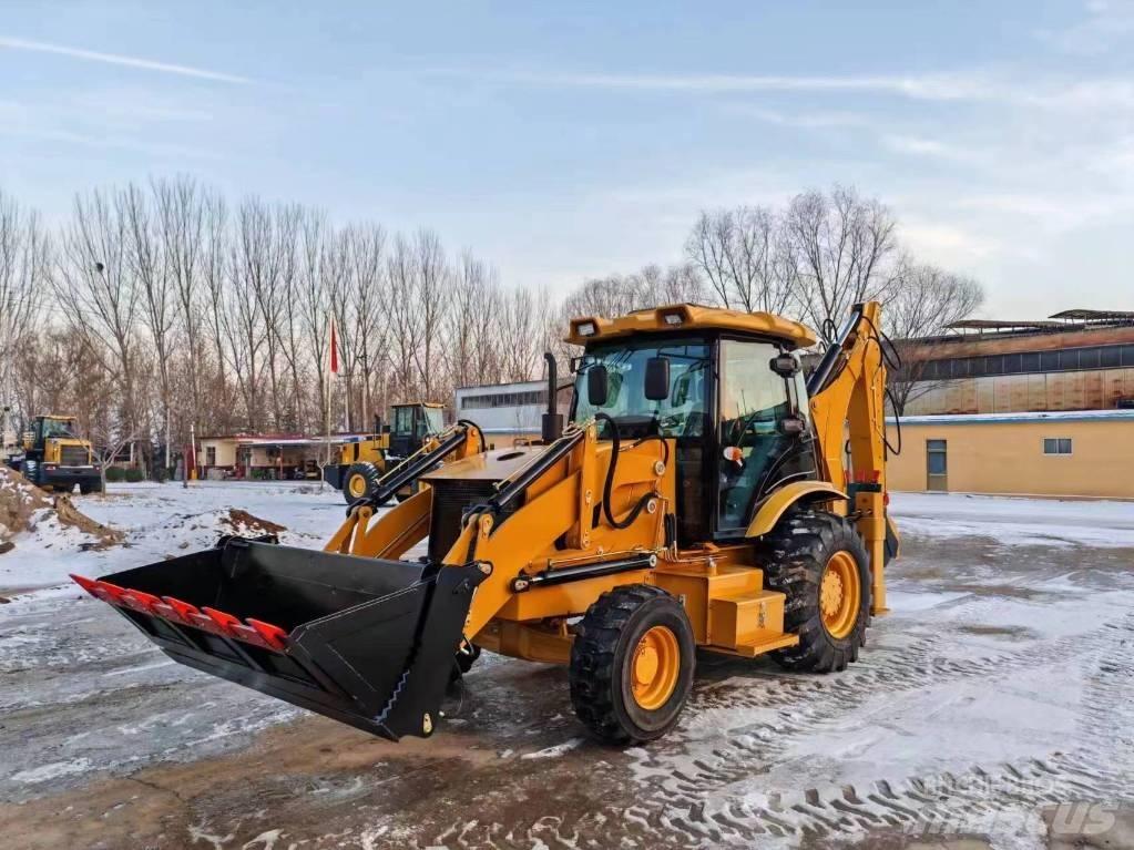 JCB 4CX Товарач със заден ексватор