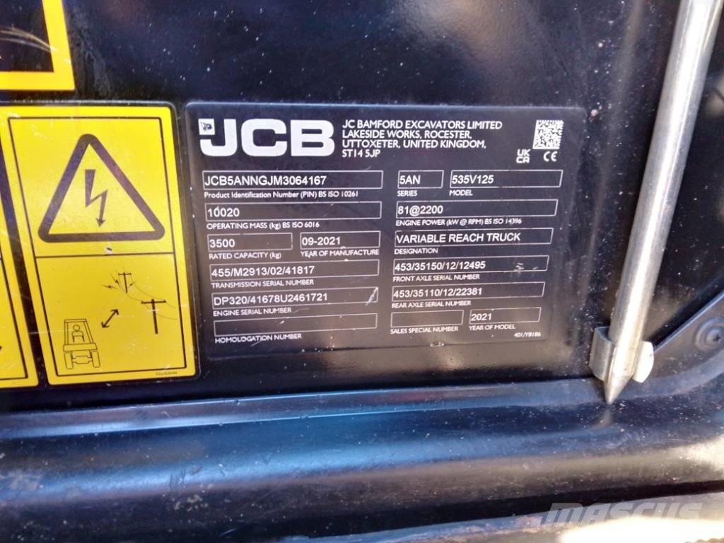 JCB 535-125 Телескопични товарачи