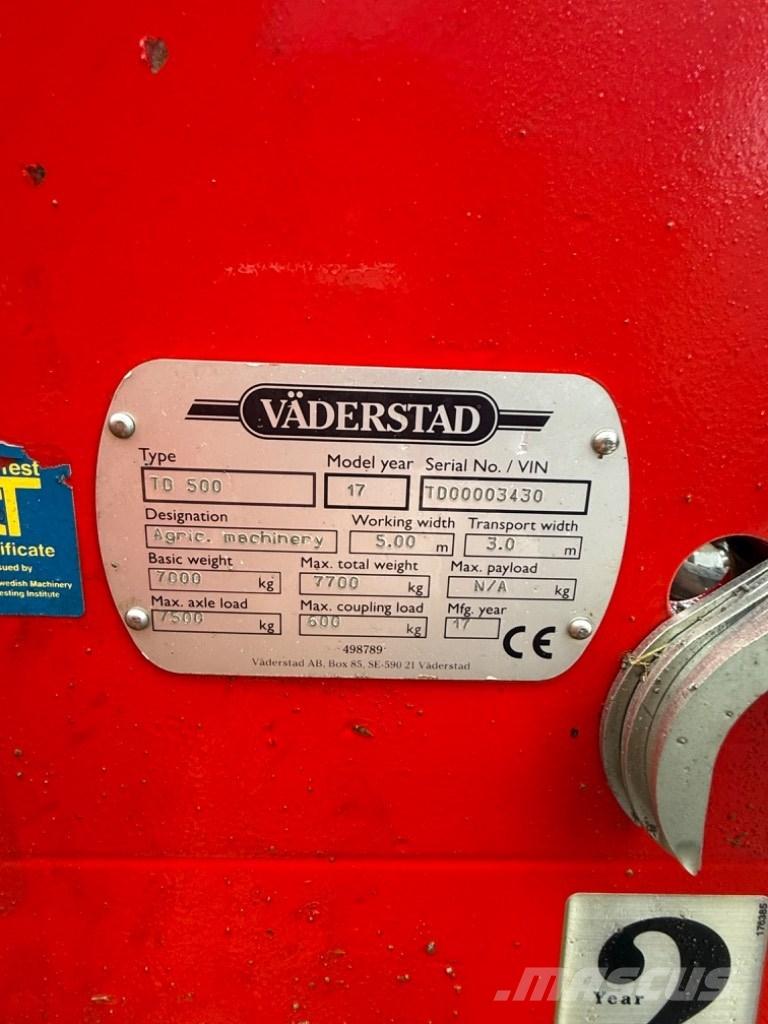 Väderstad TD500 Култиватори