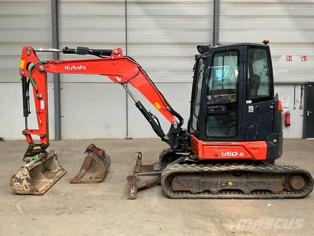 Kubota U 50-5 Мини екскаватори < 7 т