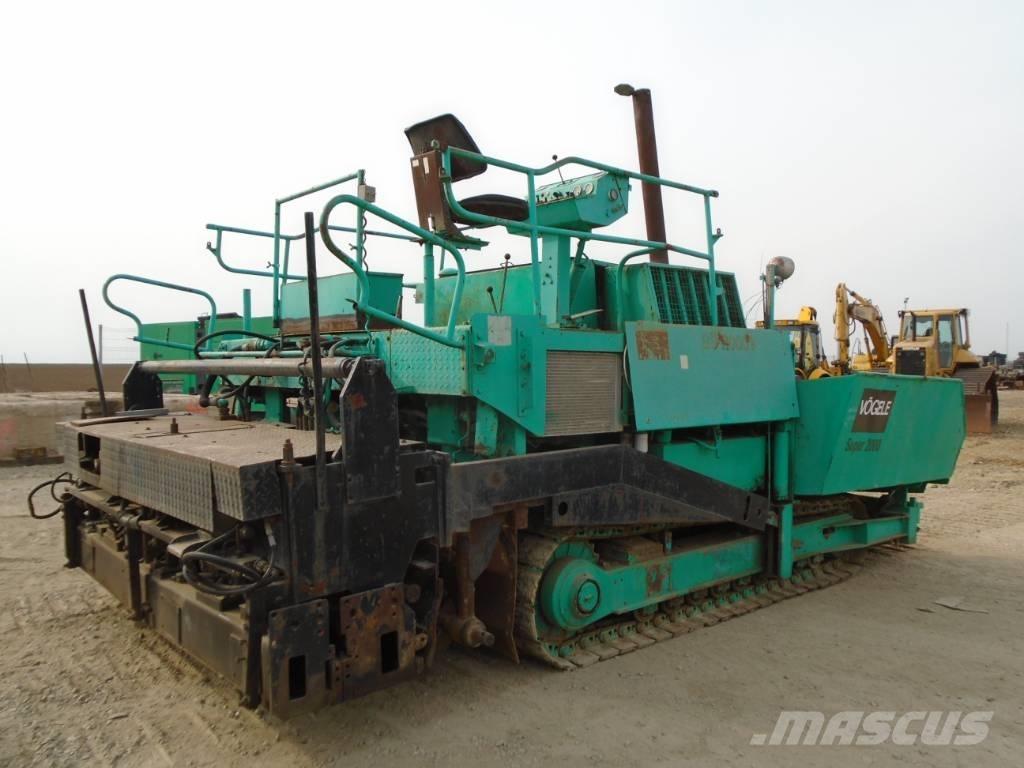 Vögele Super 2000 Машини за асфалт