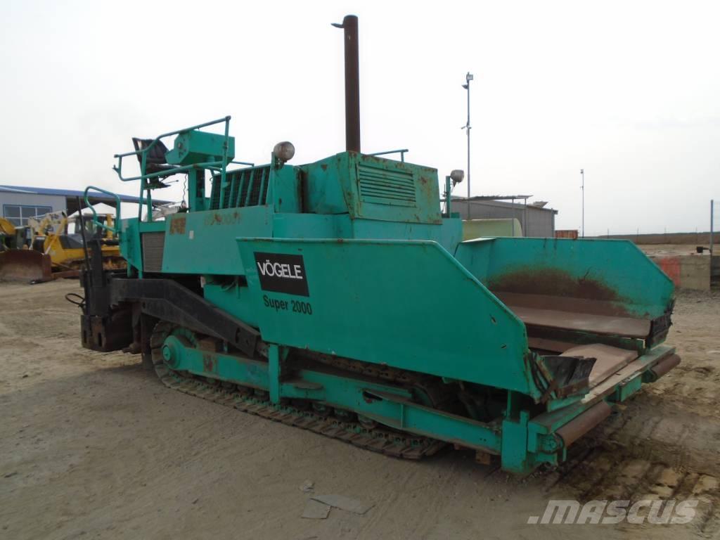 Vögele Super 2000 Машини за асфалт
