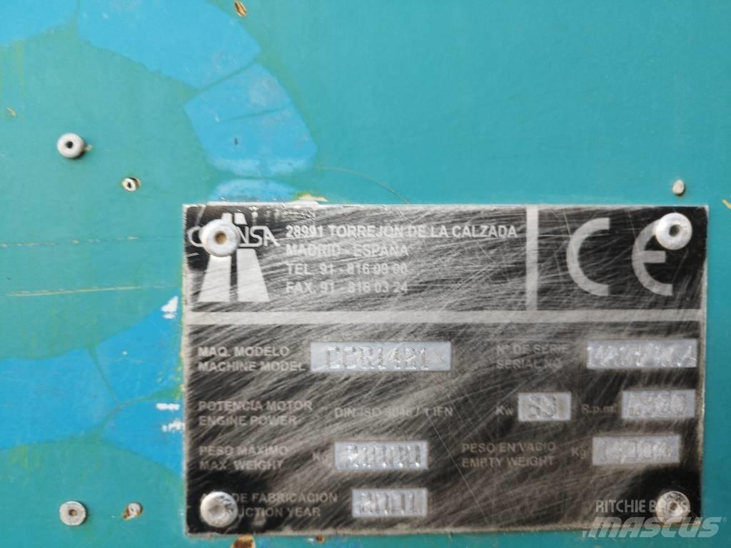 Corinsa CCR 1421 Пневматични гумени  ролки
