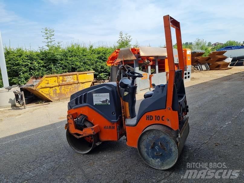 Hamm HD 10 C W Двойни барабанни ролки
