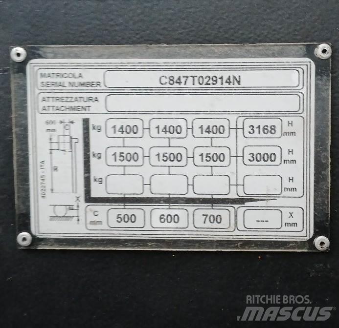 Yale MS15XSL Колички високоповдигачи с теглич