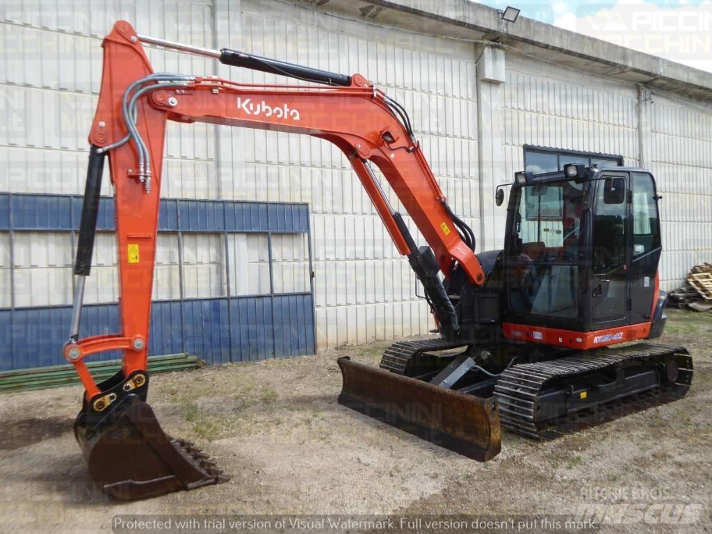 Kubota KX080-4 Средни екскаватори 7т - 12т