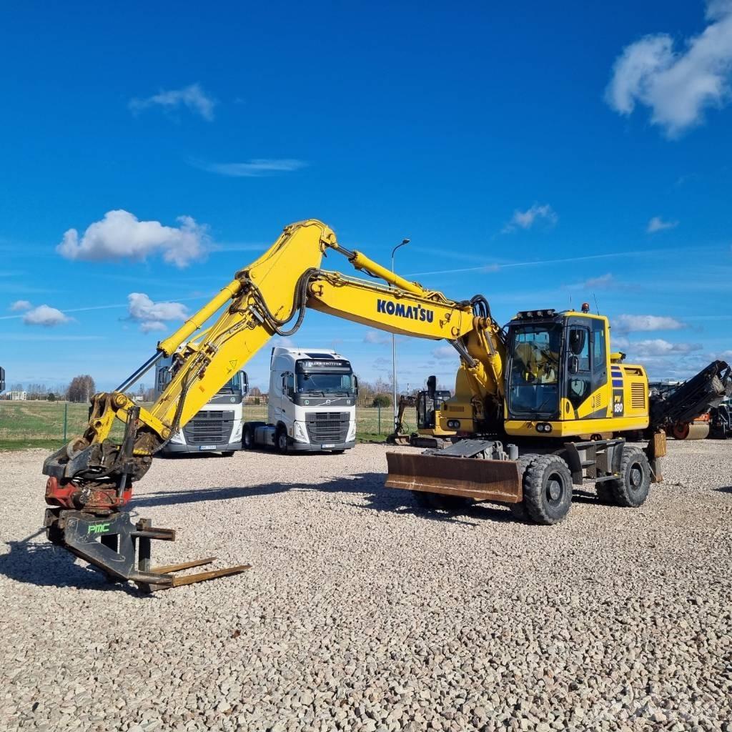 Komatsu PW180 - 11E0 Колесни екскаватори