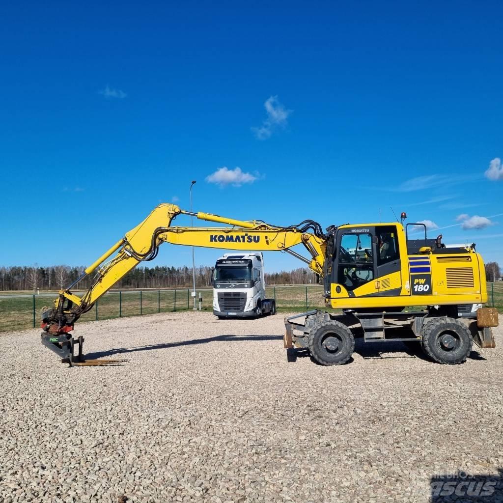 Komatsu PW180 - 11E0 Колесни екскаватори