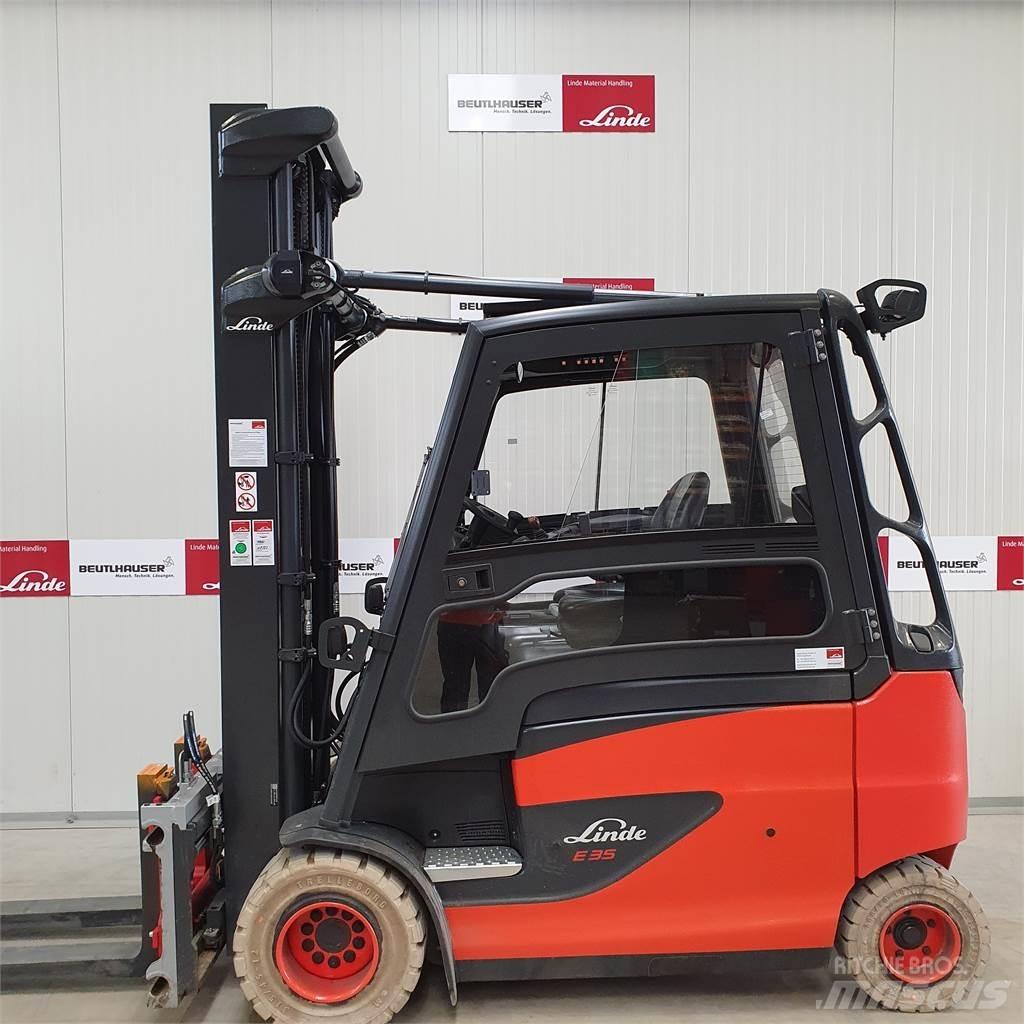 Linde E35HL Електрически вилични кари-повдигачи
