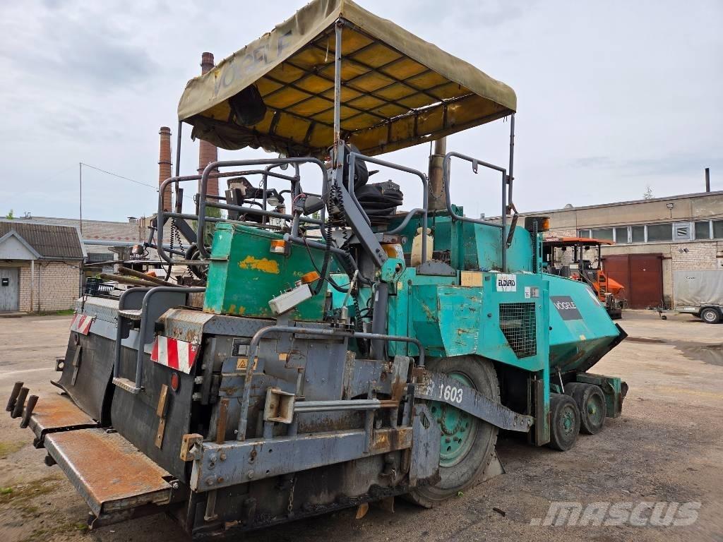 Vögele Super 1603 Машини за асфалт