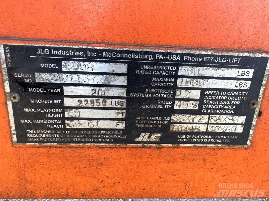 JLG 600A Съчленени стрелови подемници