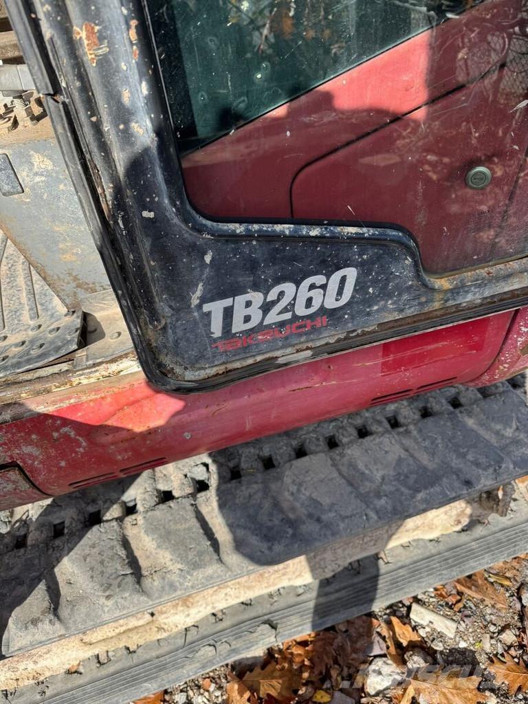 Takeuchi TB260 Мини екскаватори < 7 т