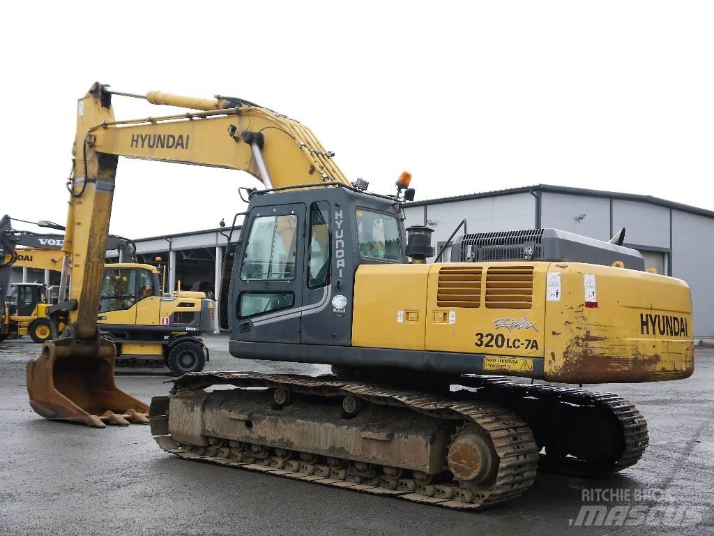 Hyundai R 320 LC-7A Верижен екскаватор