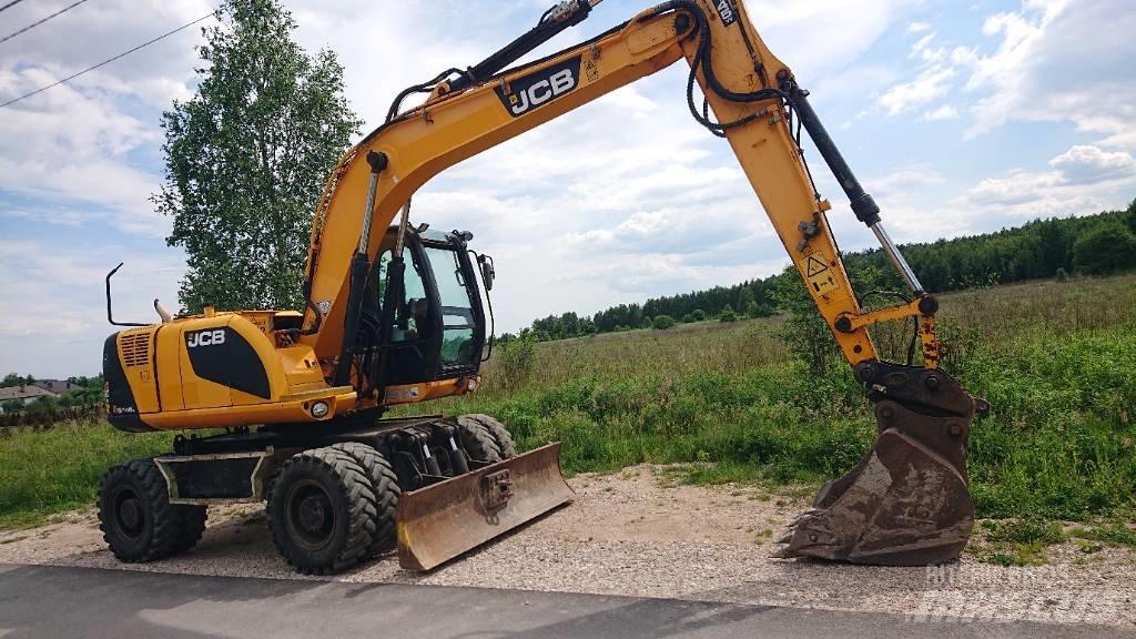 JCB JS 145 W Колесни екскаватори