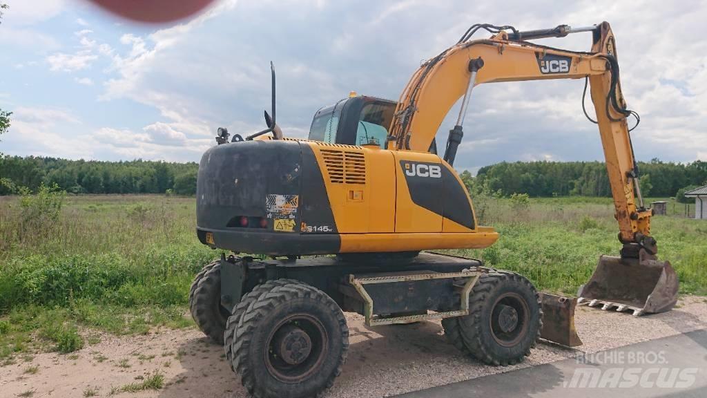 JCB JS 145 W Колесни екскаватори