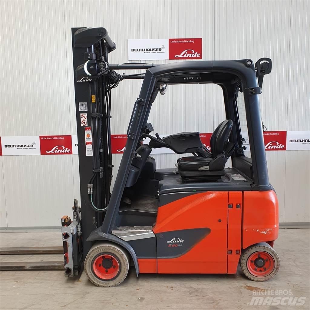 Linde E20PH Електрически вилични кари-повдигачи