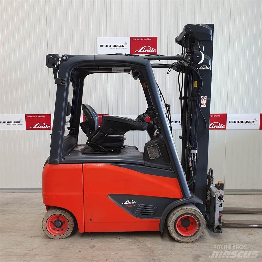 Linde E20PH Електрически вилични кари-повдигачи